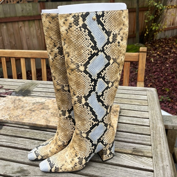 Tory Burch Leather Knee High Boots